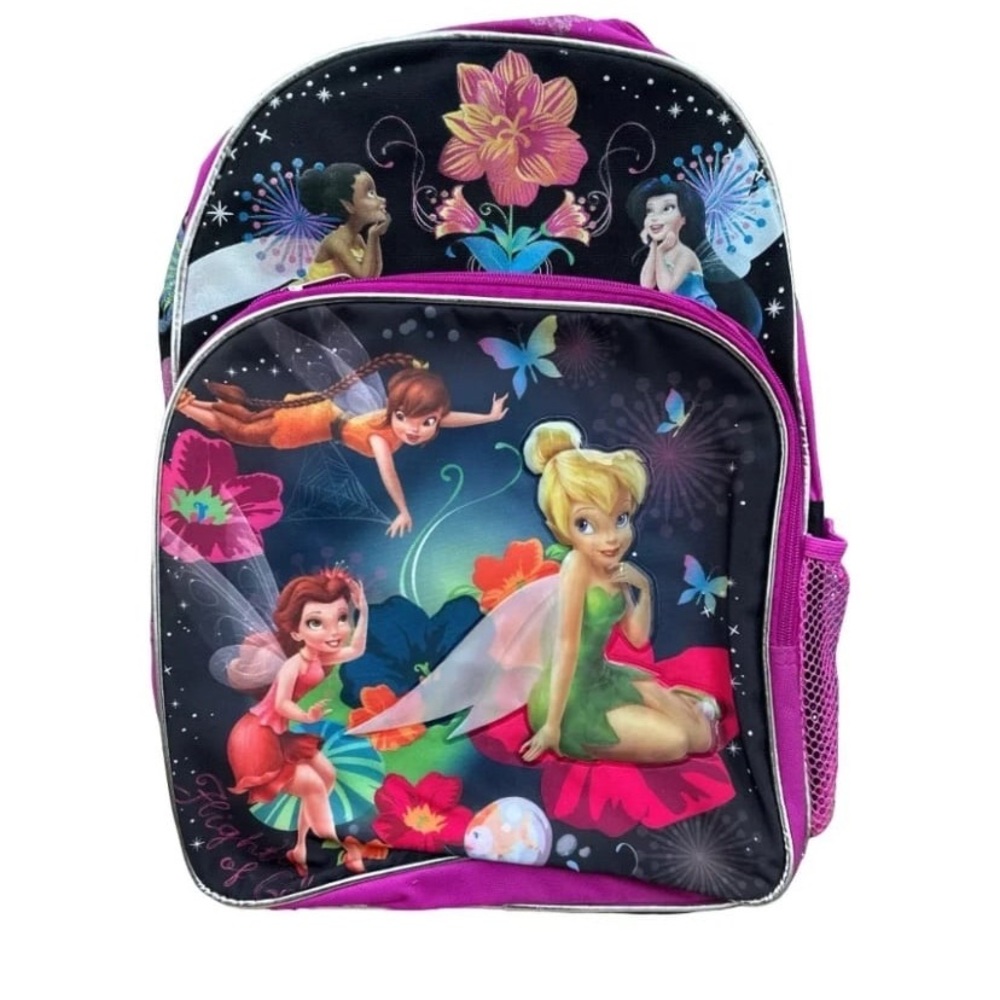 Fairy Themed Backpack with Pink Accents